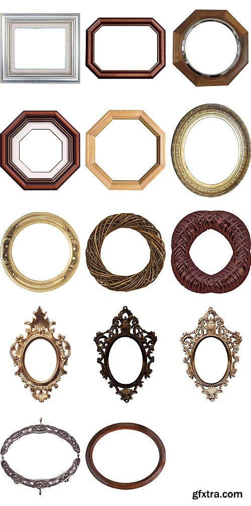 Decorative Frame Collection, 172xPNGs Transparent