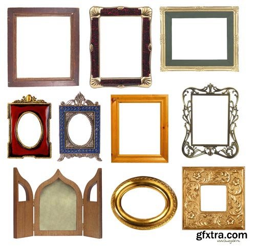 Decorative Frame Collection, 172xPNGs Transparent