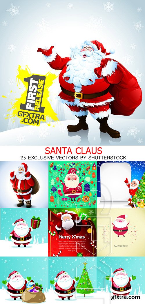 Amazing SS - Santa Claus, 25xEPS