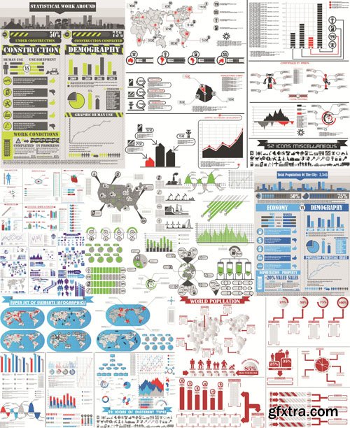 Infographics Elements #6 - 25 EPS