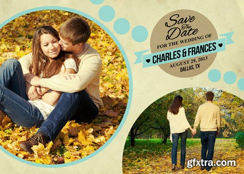 Save the Date Bundle: $200 worth of Top-Quality Print Templates