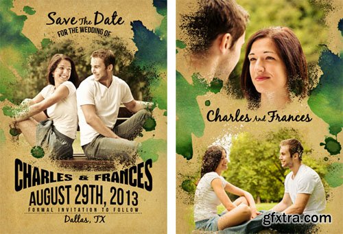 Save the Date Bundle: $200 worth of Top-Quality Print Templates