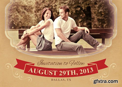 Save the Date Bundle: $200 worth of Top-Quality Print Templates