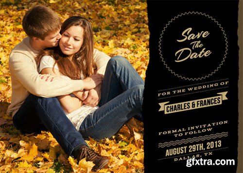 Save the Date Bundle: $200 worth of Top-Quality Print Templates