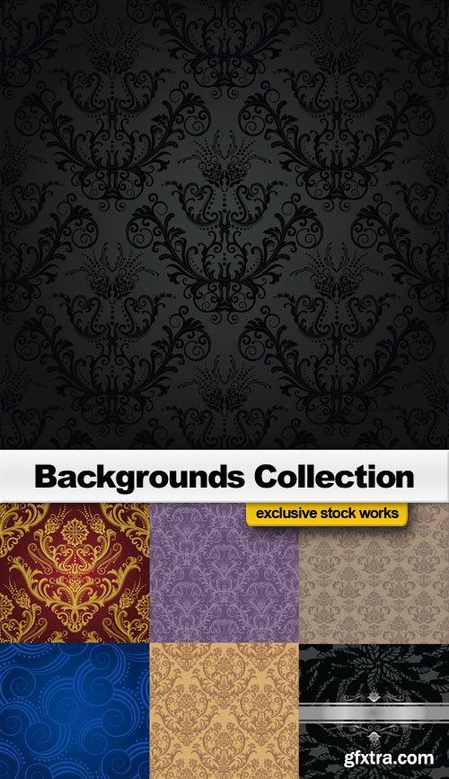 Backgrounds Collection - 25 EPS, AI