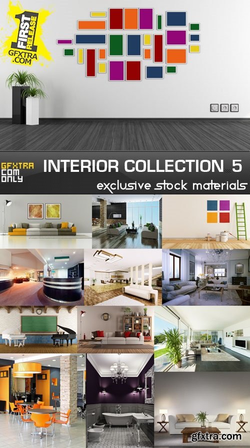 Collection of interiors vol. 5, 25xUHQ