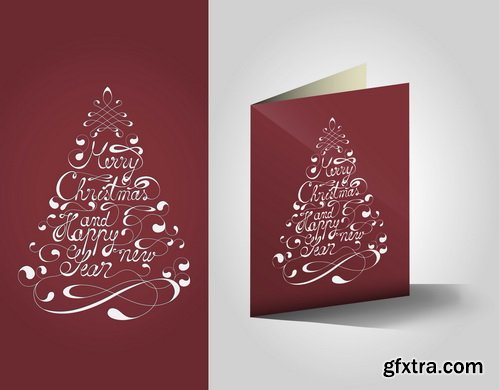 Amazing SS - Typography Christmas 2, 25xEPS