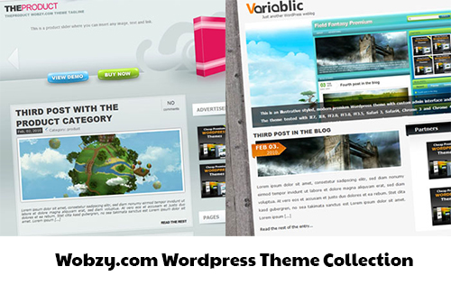 Wobzy.com Wordpress Theme Collection