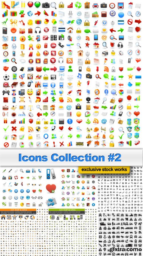 Icons Collection #2 - 25 EPS, AI