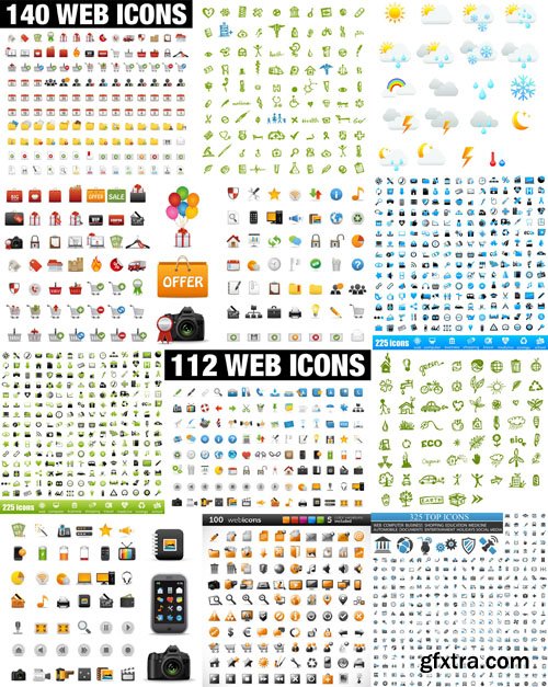 Icons Collection #2 - 25 EPS, AI