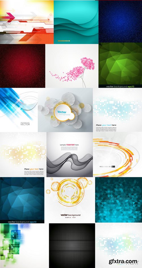 Abstract Backgrounds #3 - 25 EPS