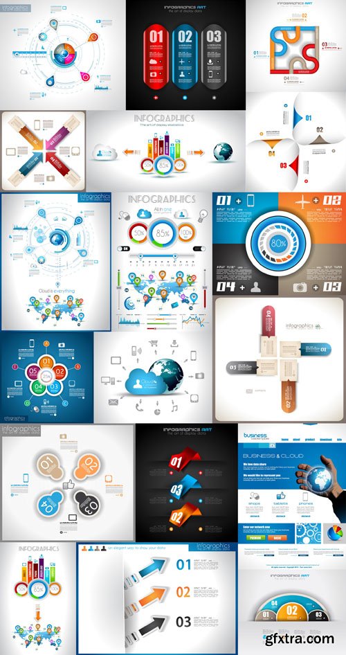 Infographics Elements #7 - 25 EPS