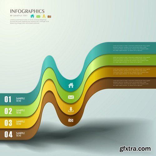 Collection of infographics vol.39, 25xEPS