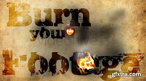 Videohive Burn Smoke Transition