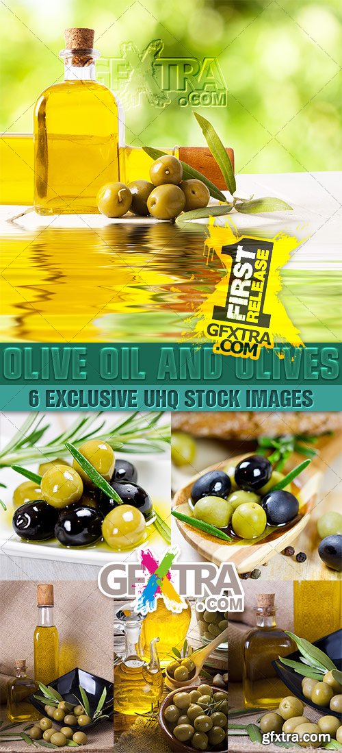 Olive oil and olives, 2 - PhotoStock