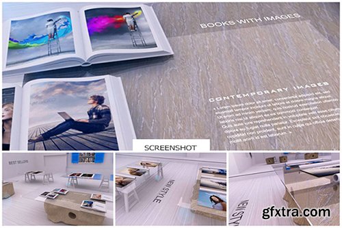 Videohive Desk Gallery with Cartoon version 5459484