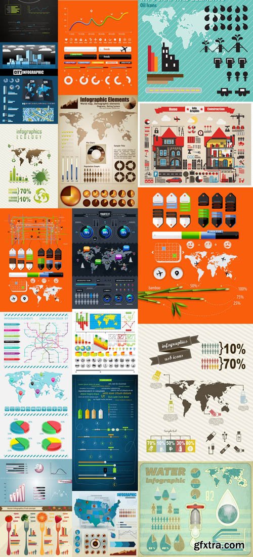 Infographics Elements #9 - 25 EPS