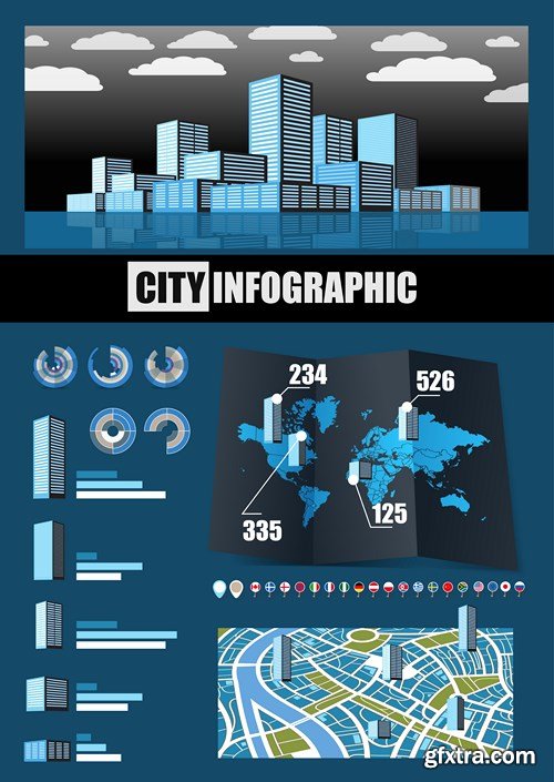 Infographics Elements #9 - 25 EPS