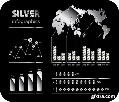 Infographics Elements #9 - 25 EPS