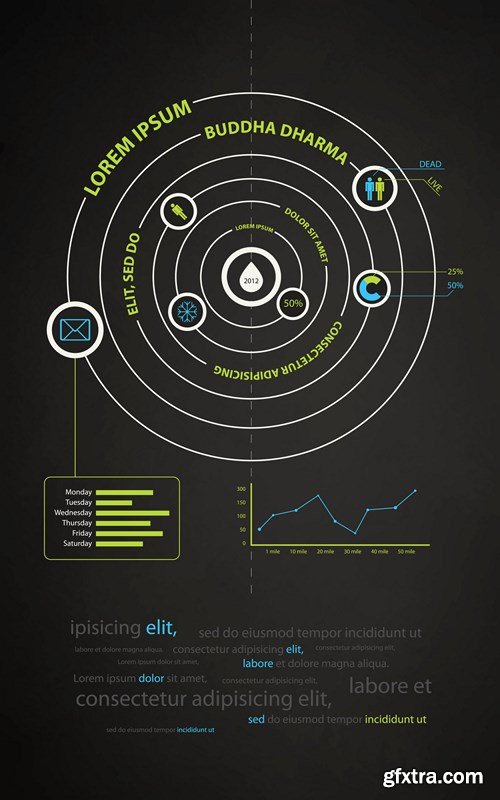 Infographics Elements #9 - 25 EPS