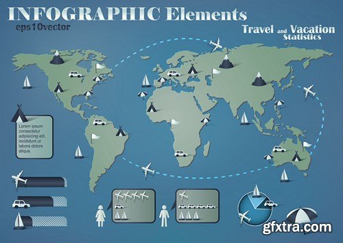 Infographics Elements #9 - 25 EPS