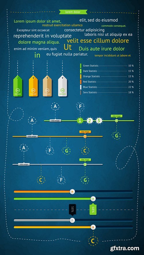 Infographics Elements #9 - 25 EPS