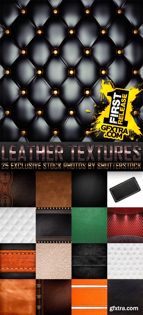 Amazing SS - Leather Textures, 25xJPGs