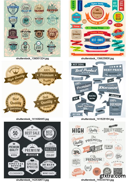 Amazing SS - Badges & Stickers 4, 25xEPS