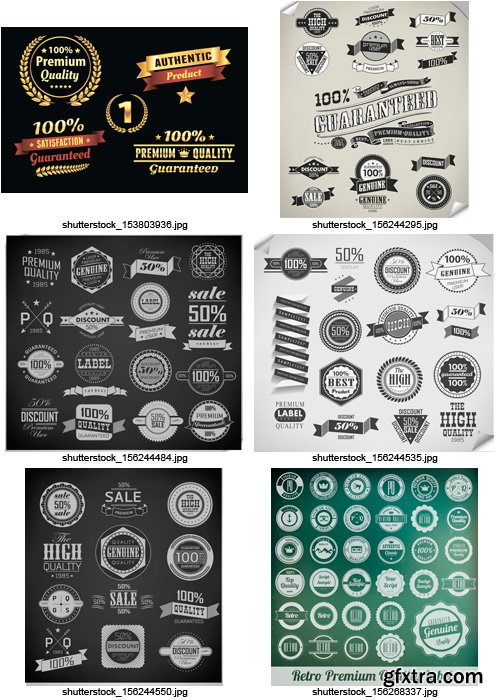 Amazing SS - Badges & Stickers 4, 25xEPS