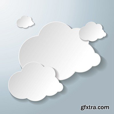 Cloud Services Mix - Vector and Jpeg