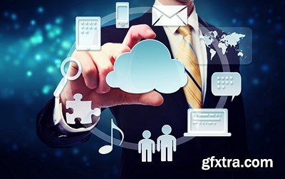 Cloud Services Mix - Vector and Jpeg