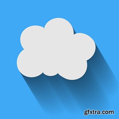 Cloud Services Mix - Vector and Jpeg