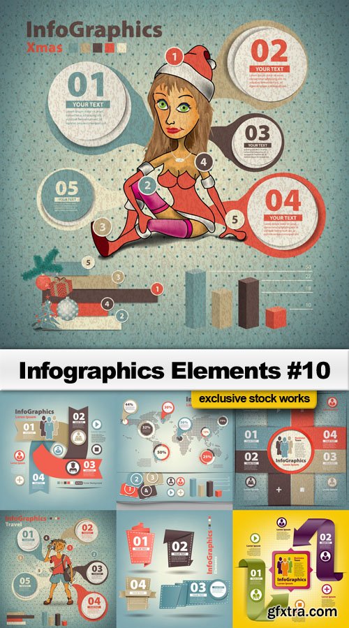 Infographics Elements #10 - 25 EPS