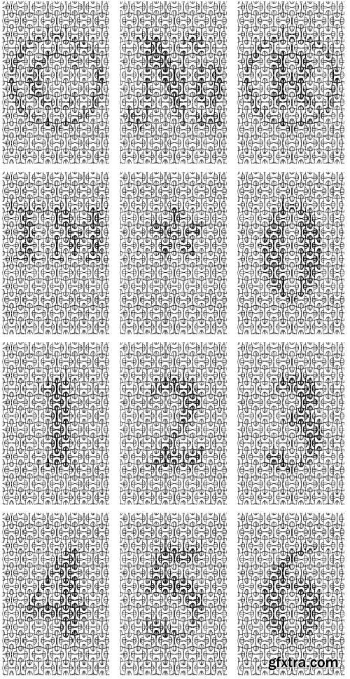 SecuritySoft GLH004 Decorative Grid-cell, Watermarks and Symbols