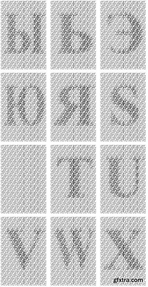 SecuritySoft GLH004 Decorative Grid-cell, Watermarks and Symbols