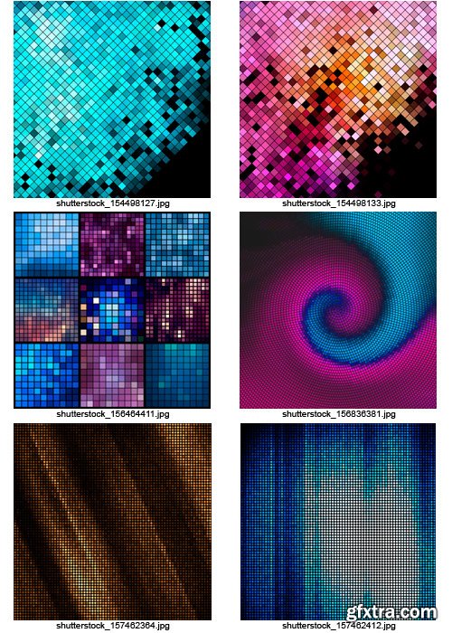 Amazing SS - Mosaic Backgrounds 4, 25xEPS