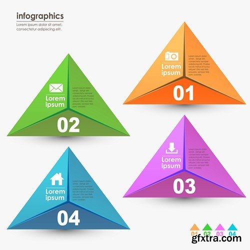 Collection of infographics vol.40, 25xEPS