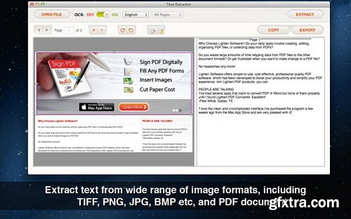 Text Extractor v1.5.0 MacOSX
