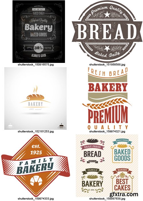 Amazing SS - Bread & Bakery, 25xEPS