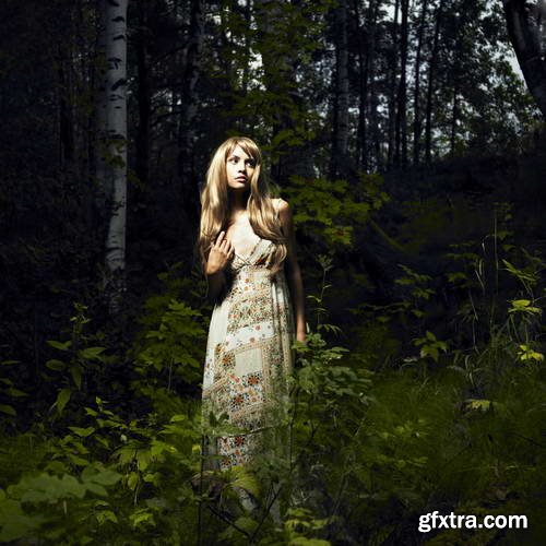 Shutterstock - Ladies in Nature 25xJPG GFXTRA.COM!