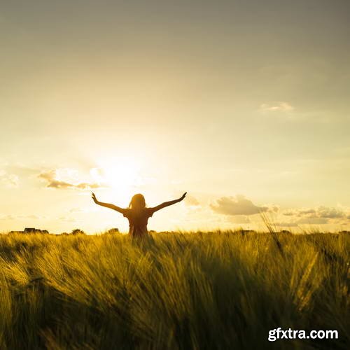 Shutterstock - Ladies in Nature 25xJPG GFXTRA.COM!