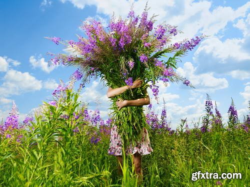 Shutterstock - Ladies in Nature 25xJPG GFXTRA.COM!