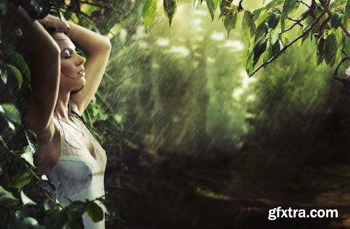 Shutterstock - Ladies in Nature 25xJPG GFXTRA.COM!