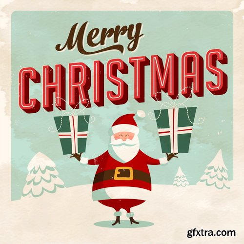 Amazing SS - Typography Christmas 3, 25xEPS