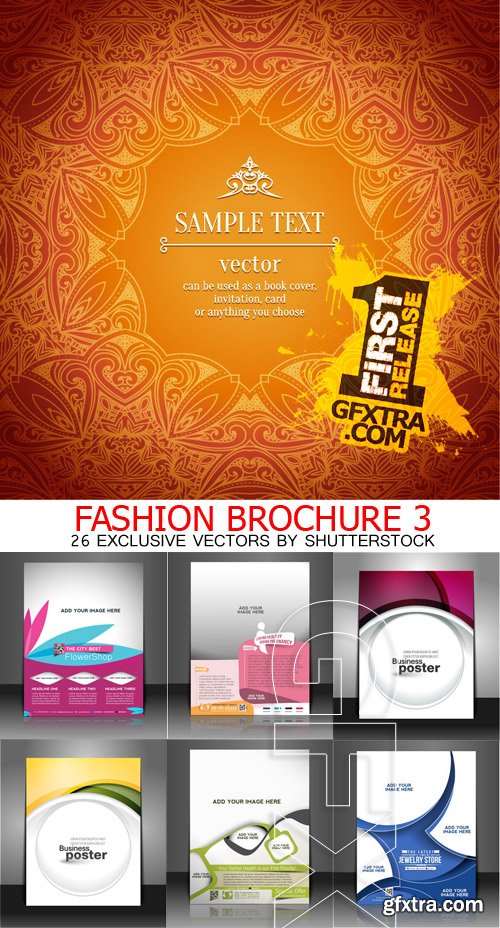 Amazing SS - Fashion brochure 3, 26xEPS