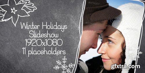 Videohive Winter Holidays Slideshow