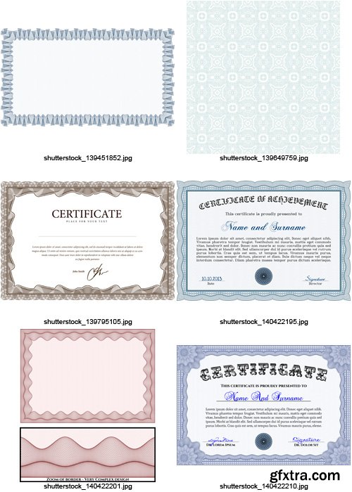 Amazing SS - Certificates 2, 25xEPS