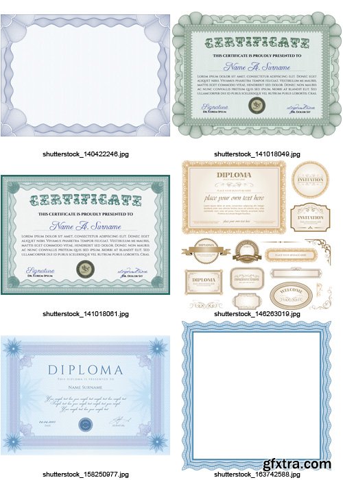 Amazing SS - Certificates 2, 25xEPS