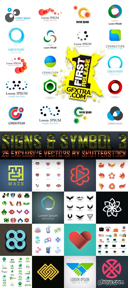 Amazing SS - Signs & Symbol 3, 25xEPS