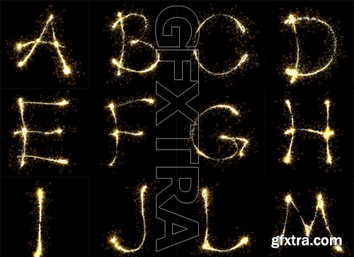 Sparkler Alphabet Pack